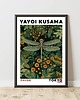 grafiki i ilustracje PLAKAT dekoracja ważka grafika leśna sztuka ścienna Kusama 1