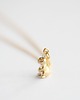 złote naszyjniki 16k Gold Plated Bunny Necklace 4