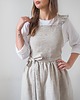 fartuchy kuchenne Lniany fartuszek retro NATURAL LINEN 4