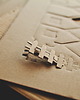 puzzle dla dzieci DOMKI - osiedle - do pracy warsztatowej z dziećmi - 5 szt. 1