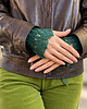 rękawiczki damskie Butelkowe mankiety retro merino 2