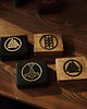 akcesoria różne Zielone pudełko na obrączki ślubne - nordyckie drewniane personalizowane 4