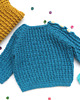 swetry dla chłopców Sweterek z merynosa dla chłopca 3-6 miesięcy 3
