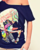t-shirt damskie Baseball Acid 2