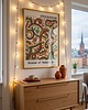 grafiki i ilustracje PLAKAT dekoracyjny folkowa sztuka skandynawska mid century 5