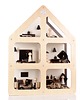 klocki i zabawki drewniane DUŻY drewniany domek dla lalek NOWOŚĆ! 11