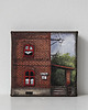 obrazy Obrazek - śląska kamieniczka - 10x10cm - oryginał na płótnie 1