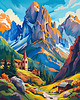 plakaty Plakat - Dolomity 2