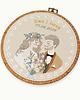 Ślub - inne Personalizowana pamiątka ślubna, haft w oprawie vintage 4