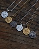 bransoletki srebrne Księżyc - łańcuszkowa bransoletka z postarzanego srebra 925 8