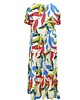 sukienki maxi damskie Sukienka w kształcie litery A z falban 2