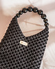 torebki do ręki Makramowa torebka Mini Bag Total Black 8