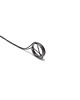 wisiory MINIMAL mini necklace / black silver 4
