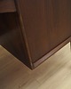biurka Biurko orzechowe, duński design, lata 70, produkcja: Dania 8