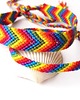 bransoletki - inne Tęcza LGBT  - pleciona bransoletka 2