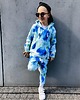 bluzy dla chłopców Bluza Zamek Chłopiec DR.CROW Tie Die Green 1