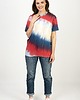 t-shirt damskie T-shirt z wiskozy ombre Flow 1