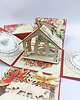 kartki scrapbooking Exploding Box na święta Bożego Narodzenia 1