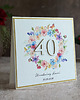 kartki scrapbooking Personalizowana kartka na 40 urodziny, BH 35 1