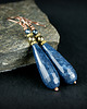 kolczyki wire wrapping Kolczyki z jadeitem 6