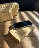 kosmetyczki Etui na telefon z lnu - musztarda 5