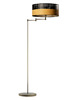 lampy podłogowe Regulowana lampa podłogowa do czytania w salonie CANCUN DUAL 6