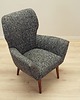 fotele Fotel szary, włoski design, lata 70, produkcja: Włochy 9