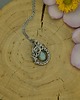 wisiory Mały wisiorek labradoryt wire wrapping 3