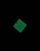 wisiory Świecący w ciemności kwadratowy wisiorek i UV 3,0 x 3,0 cm 1