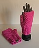 rękawiczki damskie Różowe Mitenki jesienno/zimowe 1