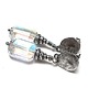kolczyki wire wrapping Sztabki crystal mystic  - kolczyki 5