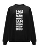 bluza bez kaptura damska Bluza Biggie Lazy Days Czarna 1