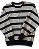 bluza bez kaptura damska Bluza Puffy w Paski 7