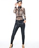 t-shirt damskie Body z tatuażem Aztec Flowers 4