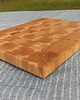 deski do krojenia i tace Dębowa deska do krojenia w stylu End Grain. Sztorcowy blok do krojenia. 5
