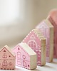klocki i zabawki drewniane Komplet 6 szt - drewniane domki ręcznie malowane 1