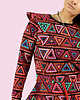 sukienki maxi damskie Kolorowa sukienka origami - zuzu 3