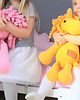 misie i maskotki XL Żółty handmade jednorozec 1