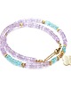chokery Ametyst lawendowy i apatyt choker /01.04.25/  - Szlachetna kolekcja 1