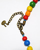 korale Kolorowe, drewniane korale 2