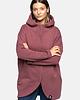bluza z kapturem damska Peleryna No.2 na suwak Rose Brown 2