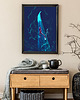 plakaty Nurkowanie w cenotach - plakat fine art 2
