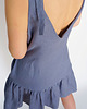 sukienki mini damskie Sukienka lniana BELLA NOTTE denim 3