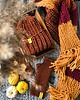 szale damskie Wełniany szal z wełny peruwiańskiej PERUVIAN WOOLY 4