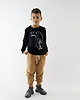 bluzy dla chłopców Bluza dziecięca z haftem misia polarnego 2