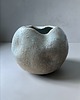 wazony Duży wazon obiekt ceramiczny kula KAMIEŃ 1
