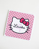 kartki okolicznościowe - wydruki Zaproszenie na urodziny roczek HELLO KITTY 3