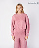 bluza z kapturem damska Dzianinowa krótka bluza z kapturem 1
