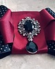 broszki Brosza  w kropeczki  w stylu glamour 8