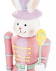 ozdoby wielkanocne Figurka - Królik w różowym mundurze 28x7,5x8 cm SUNDALO 1